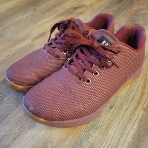 Nobull Womens Size 8 Cabernet Gum Trainer Men's 6.5 Red Sneaker Crossfit Gym
